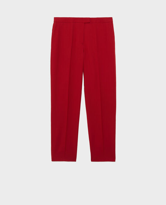 MARGUERITE - Cigarette trousers ROYALE RED