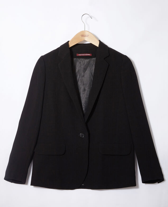 Suit-style jacket Black