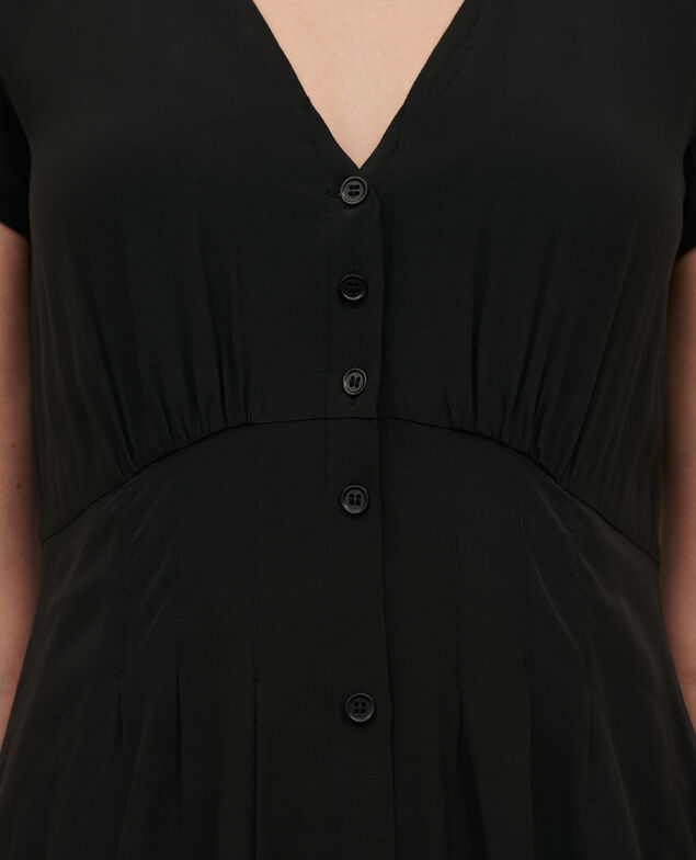 Floaty mini dress 4216 black_beauty