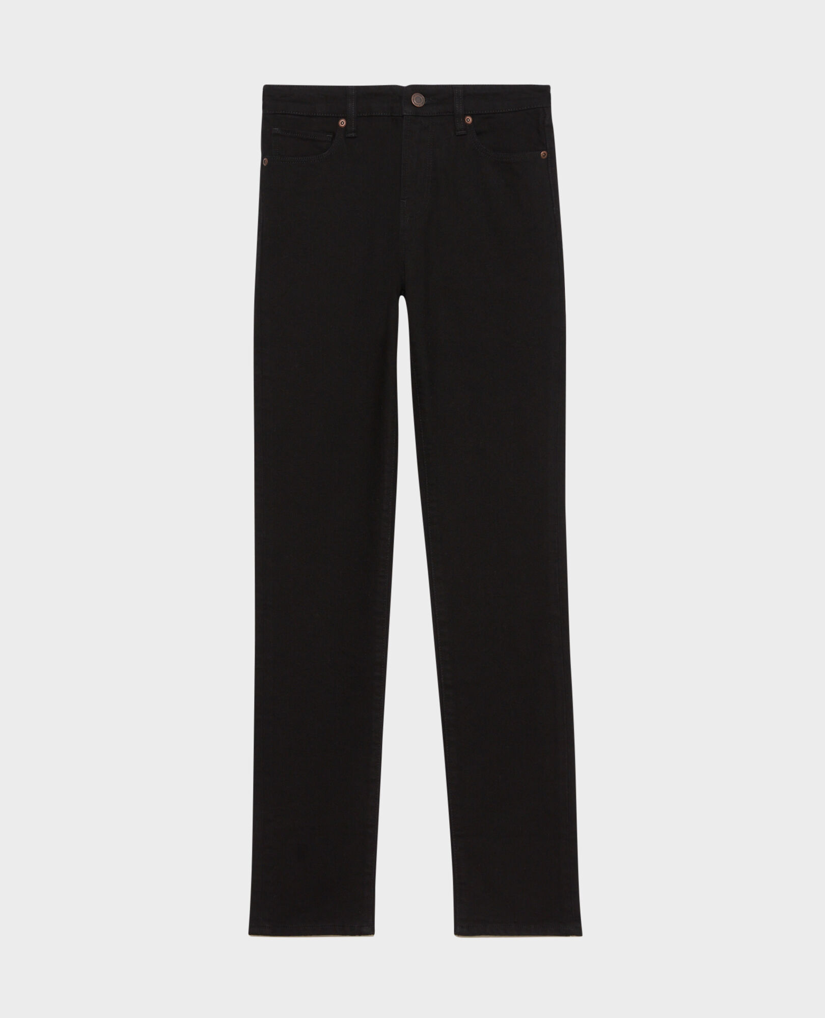 LILI - SLIM - Black 5 pocket jeans Noir denim Pandrac