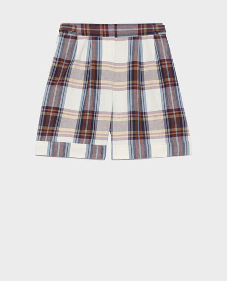 Check shorts 0180 wine 3spa043c13