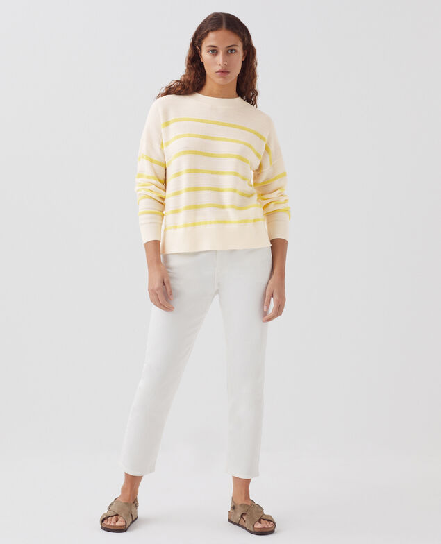 MADO - Merino wool jumper H430 st citrone