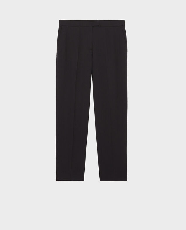 MARGUERITE - Cigarette trousers 4216 black_beauty