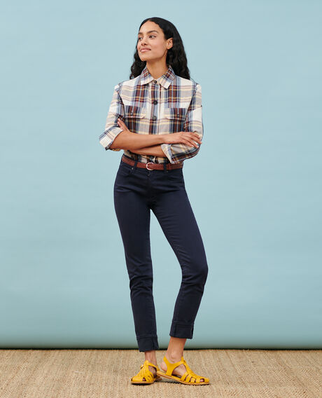 LILI - SLIM - Cotton jeans 7012c 69 navy 2wpe272c15
