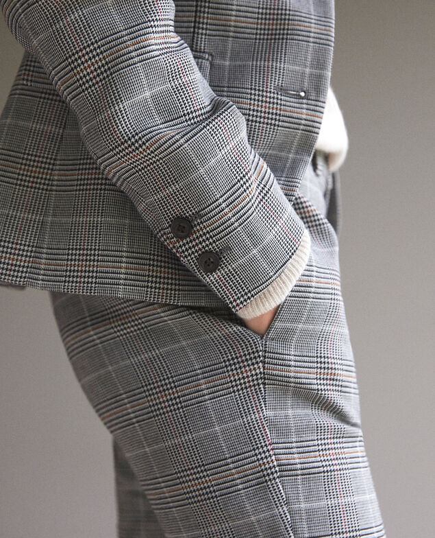Suit-style jacket Black