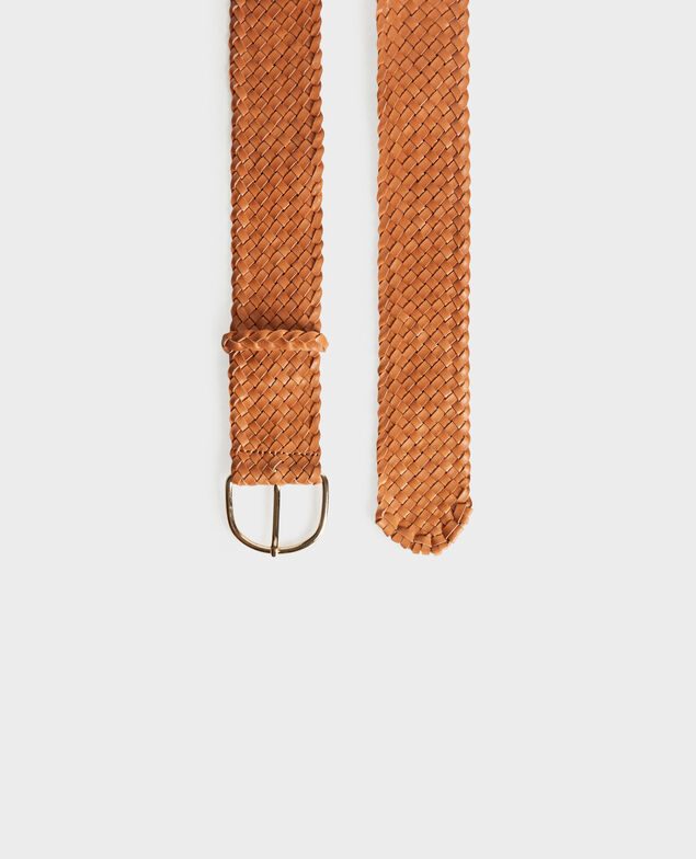 Leather belt