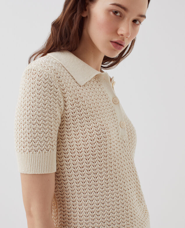 Short-sleeve polo jumper H304 albore