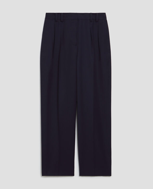 CAMILLE - Pleated trousers H695 night sky