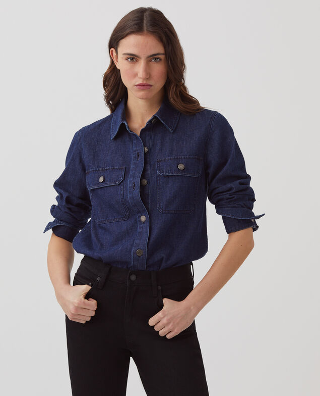 Denim shirt H680 rinse