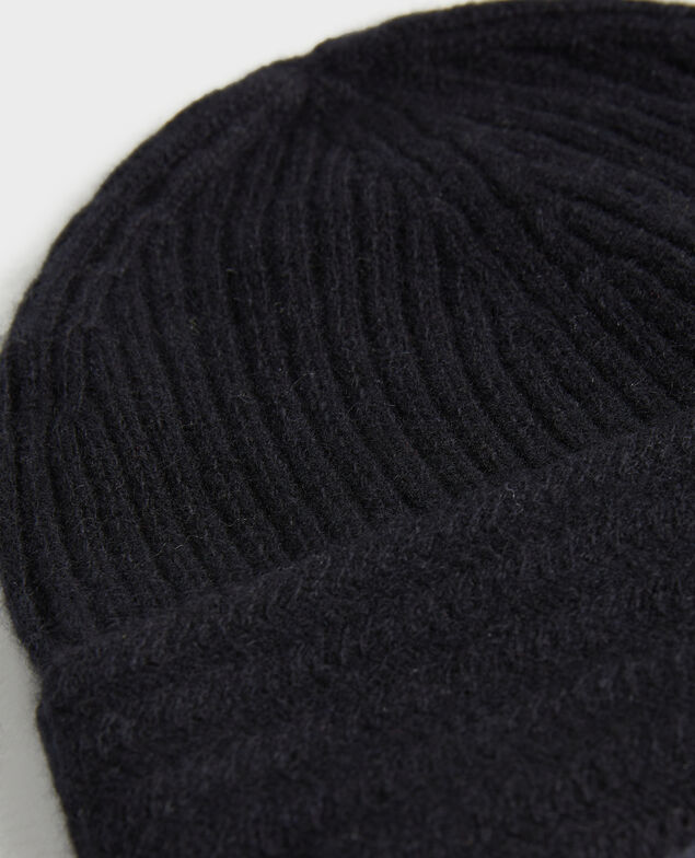 Cashmere beanie Black beauty