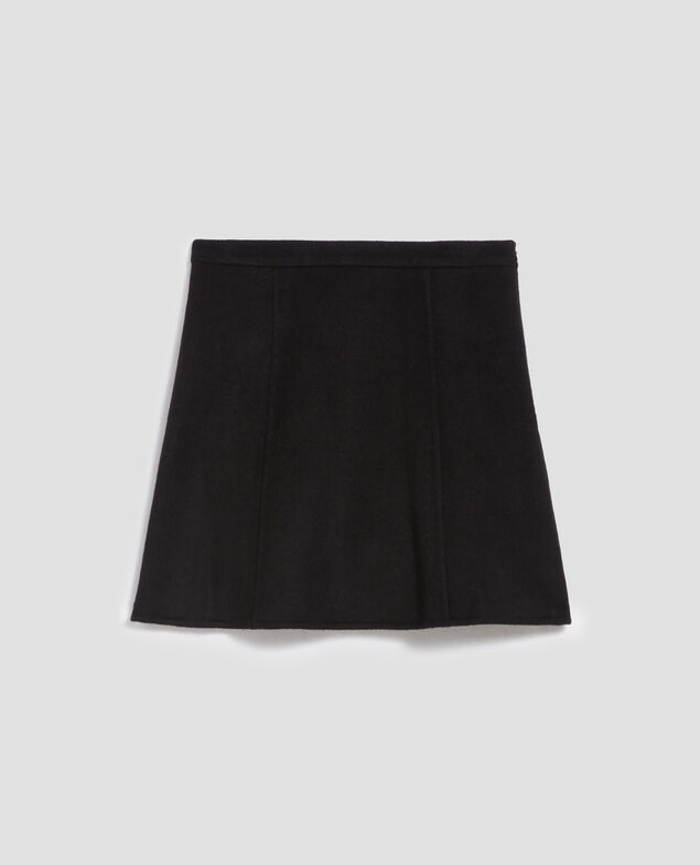 Double-sided mini skirt H091 black beauty