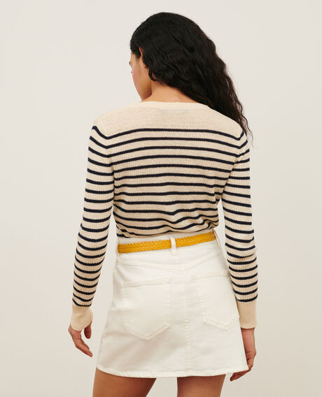 Striped linen jumper 0692 night_sky_stripes 3sju271l01