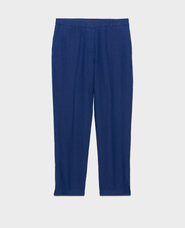 MARGUERITE - Cigarette trousers 0643 medieval blue