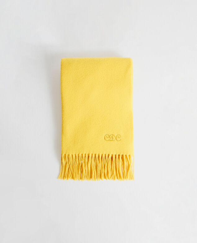 Wool scarf 4272 lemon_curry