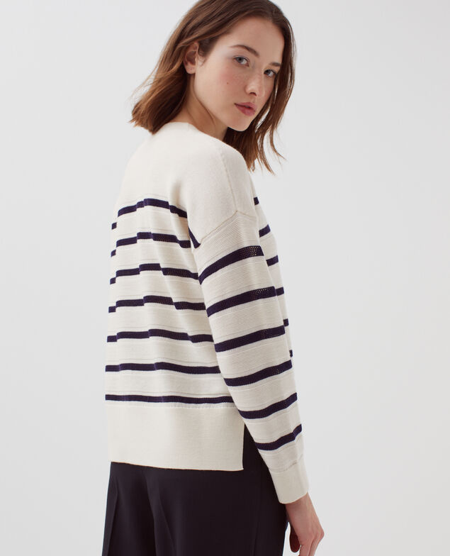 MADO - Merino wool jumper H696 st baritone blue