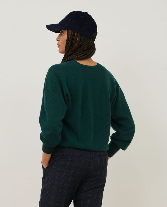 Cashmere V-neck jumper