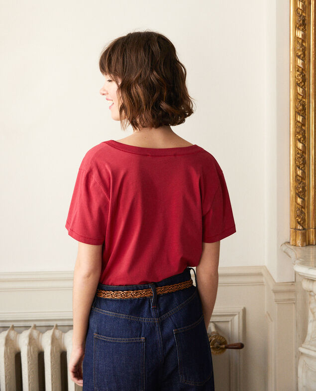 Léon T-shirt 3918 rio_red
