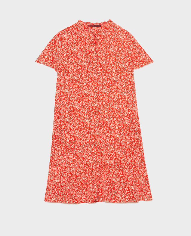 Mini dress 101 print red