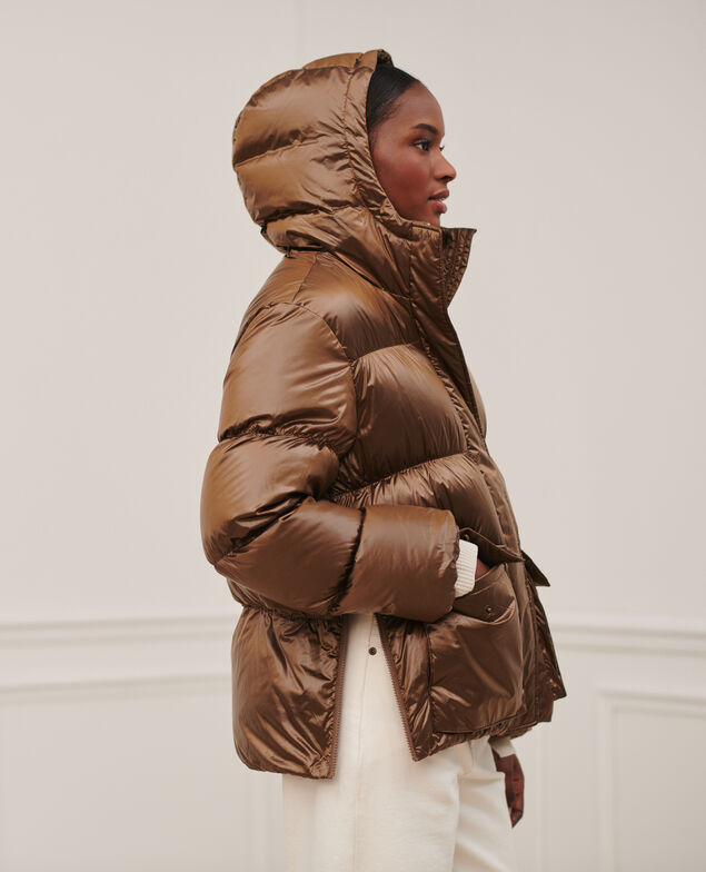 MARGOTTE - Short down jacket 8804 34 brown