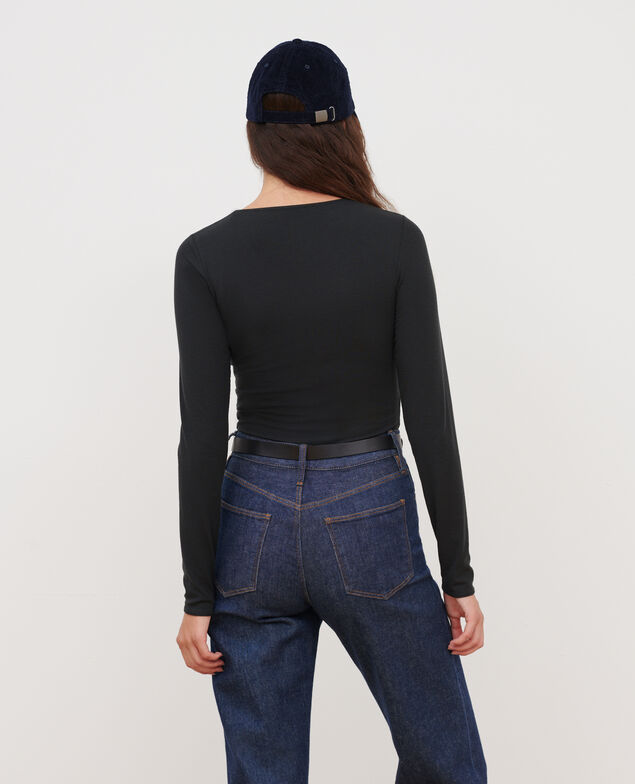 Slim fit t-shirt A091 black 3wte189a03