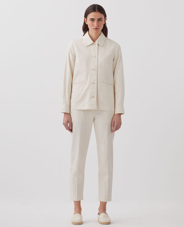Workwear jacket H303 white swan