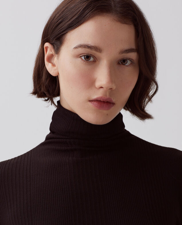 Long-sleeve t-shirt A091 black