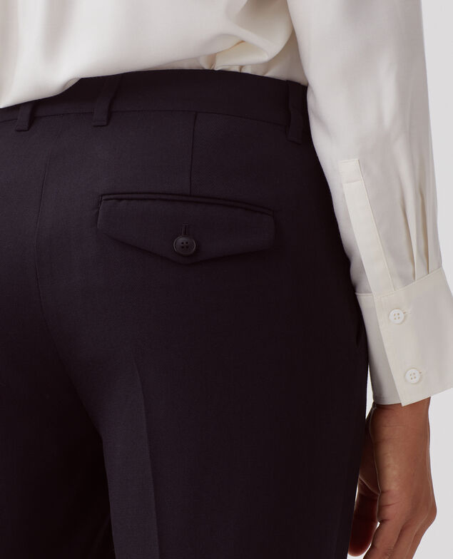 MARGUERITE - Cigarette trousers 4216 black_beauty 2wpa021w04
