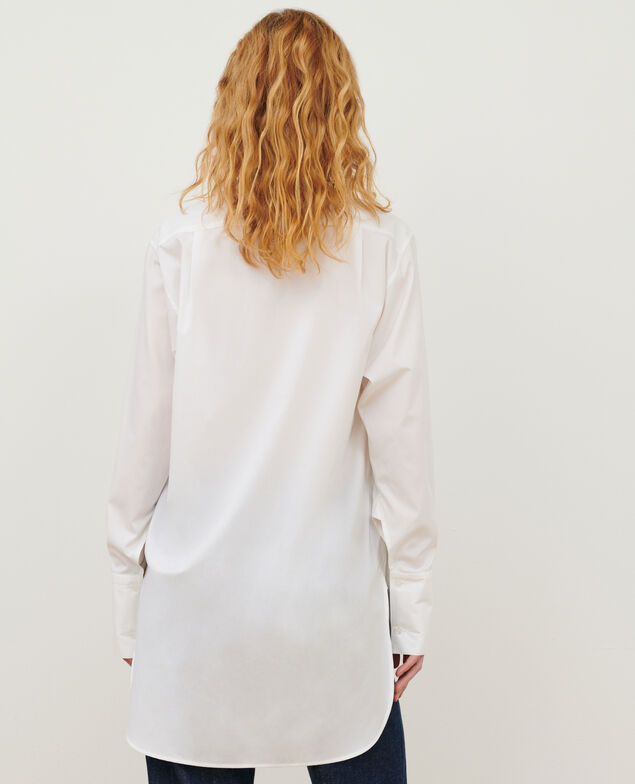 Cotton shirt 4235 optical white