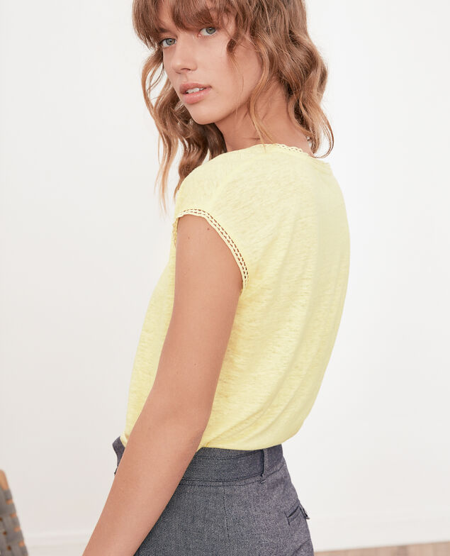 Linen T-shirt Lemonade