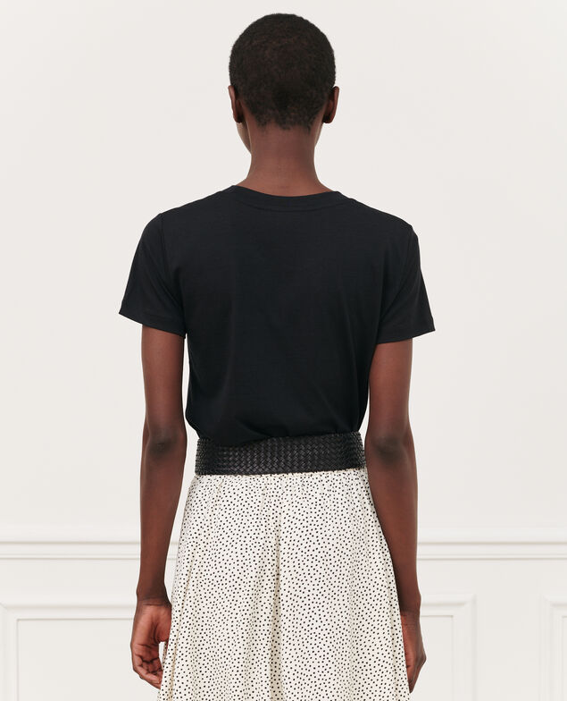 Loose round neck t-shirt