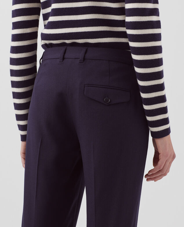 MARGUERITE - Cigarette trousers 7012c 69 navy