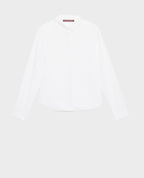 Cotton shirt 8885 00 white 2wsh189c54