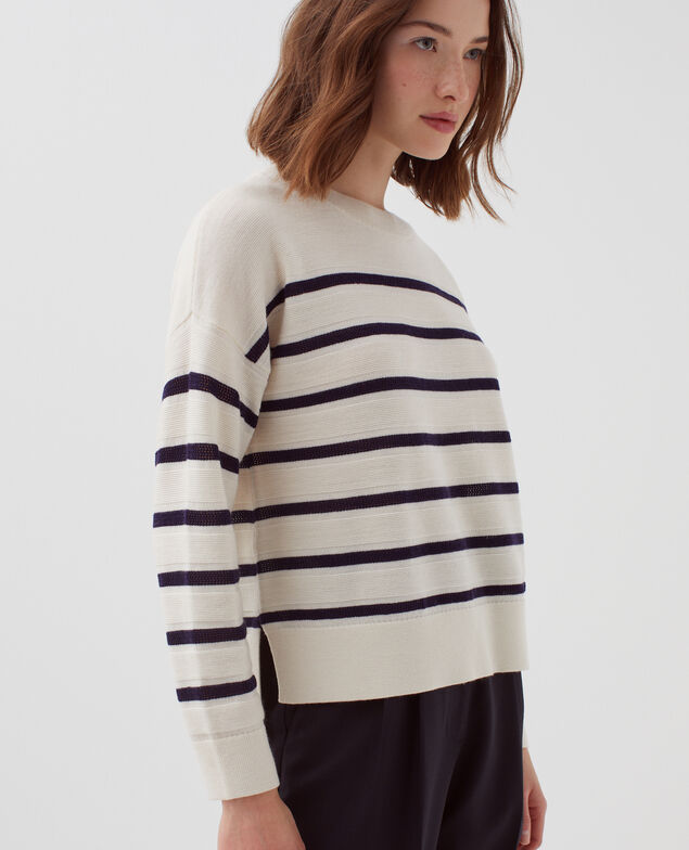 MADO - Merino wool jumper H696 st baritone blue