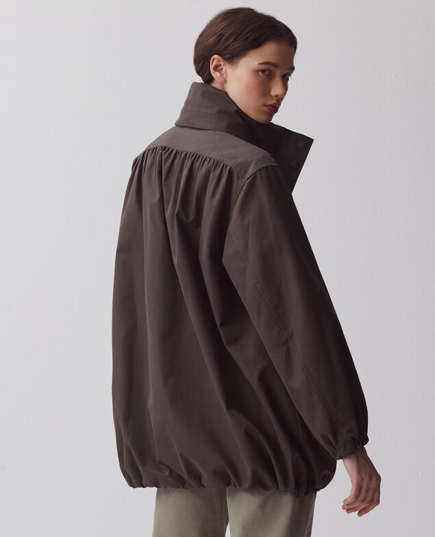 Oversize parka H080 beluga
