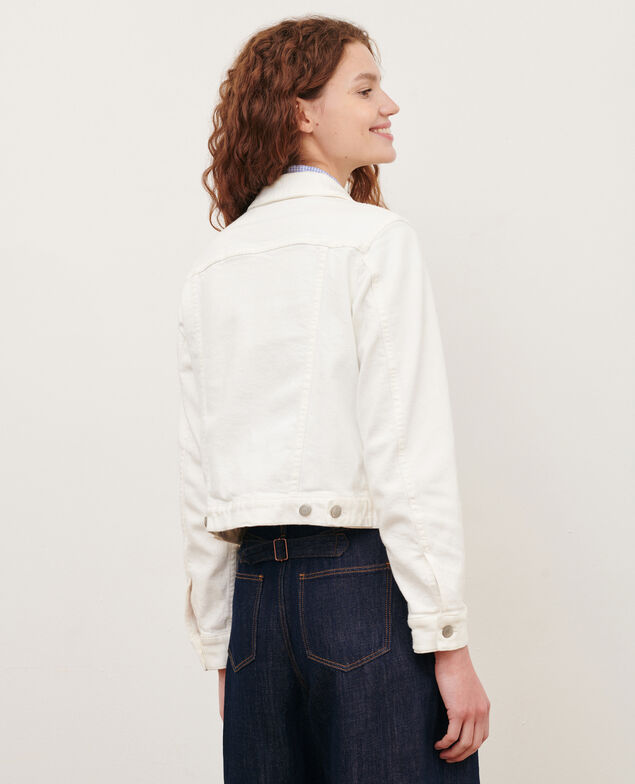 Short denim jacket