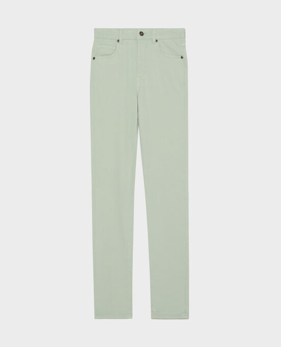 DANI - SKINNY - Cotton jeans 7013C 50 LIGHT GREEN