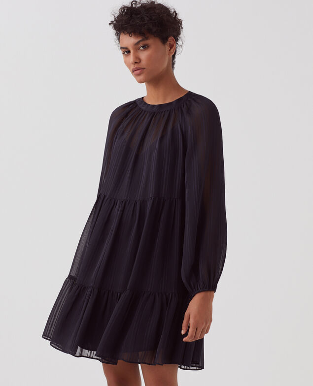 Floaty mini dress H695 night sky