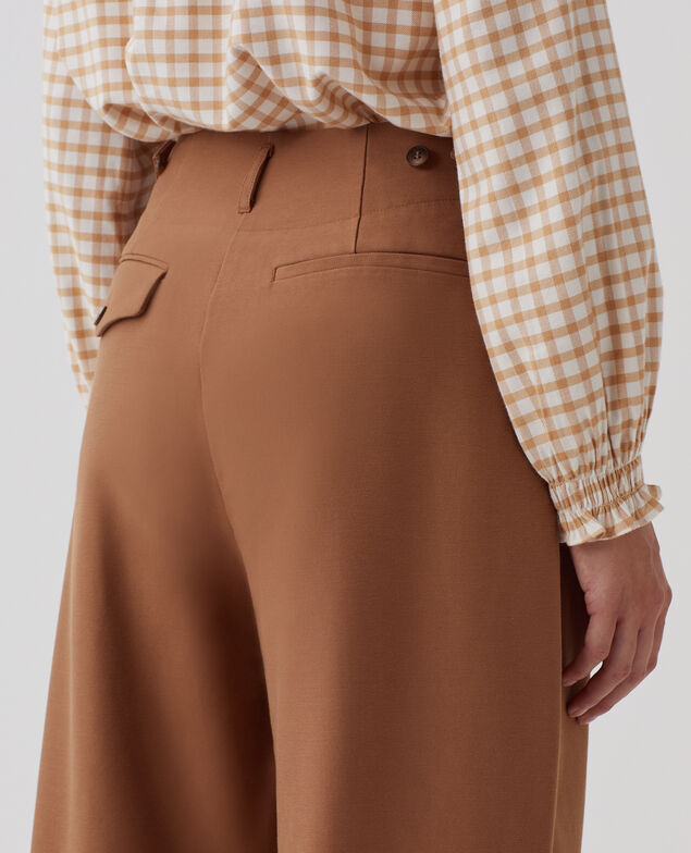 PEGGY - Carrot trousers I340 toasted coconut
