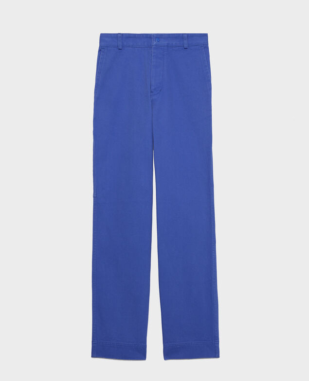 Trousers with pockets Amparo blue