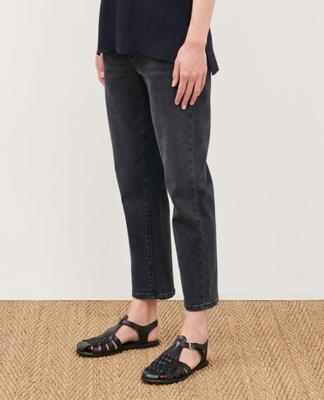 RITA - SLOUCHY - Baggy cotton jeans 8889 06 gray 2wpe249c03