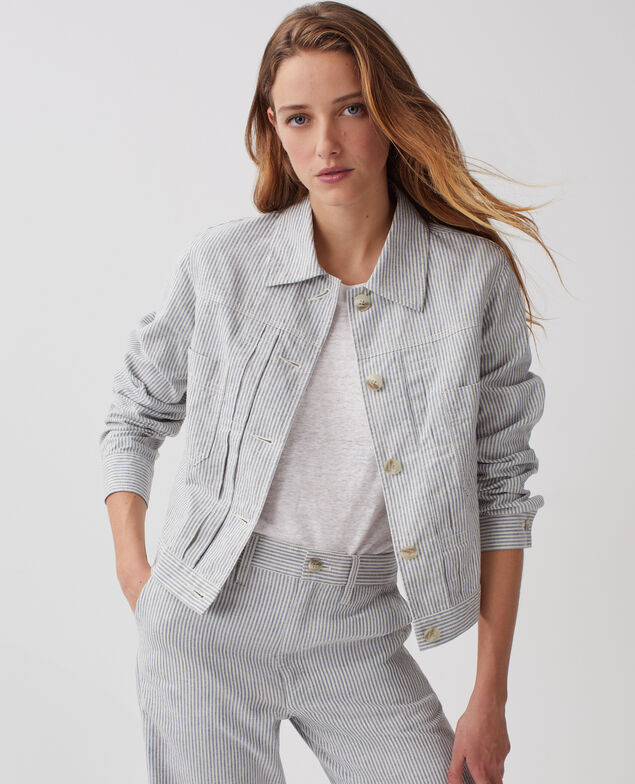 Workwear jacket H611 blue mini st
