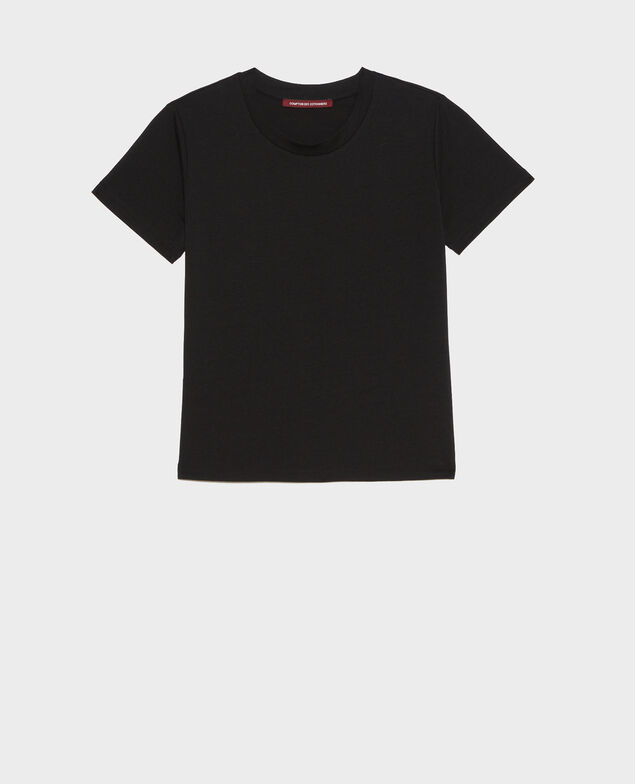 Loose round neck t-shirt