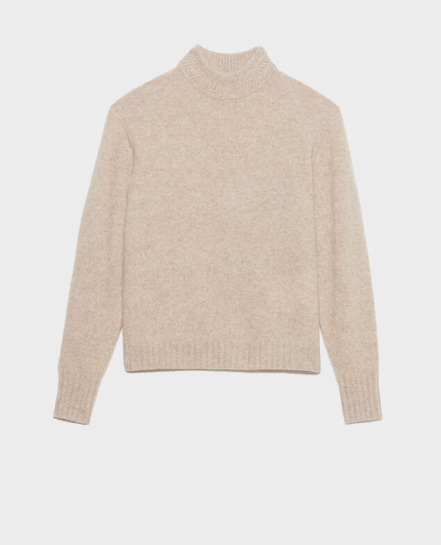 Cashmere high-neck jumper