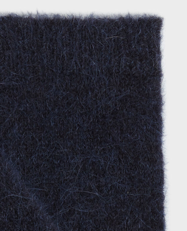 Gloves in mixed alpaca wool A692 navy