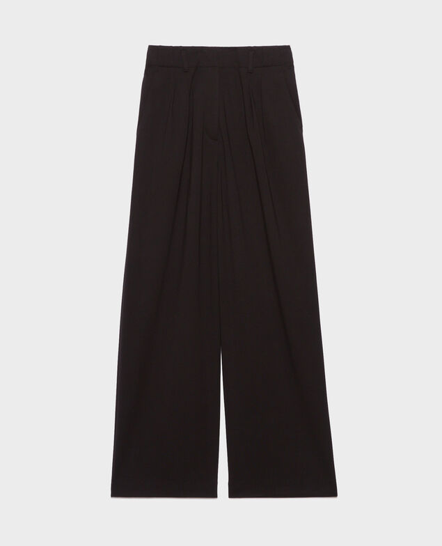 YVONNE - Loose silky trousers