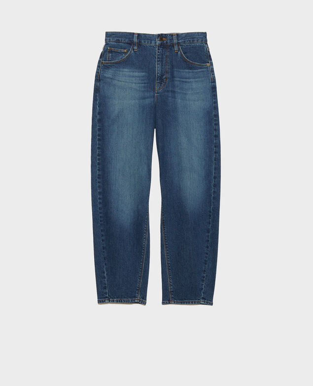 SYDONIE - BALLOON - 7/8 cotton jeans 8888 64 blue