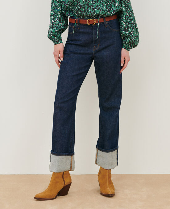 AVA - Regular selvedge jeans 4287 DENIM_BRUT