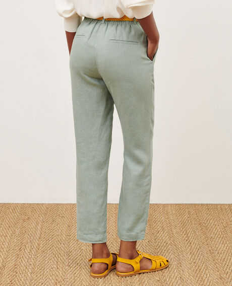 MARGUERITE - Cigarette trousers 07 gray 2spa230f03