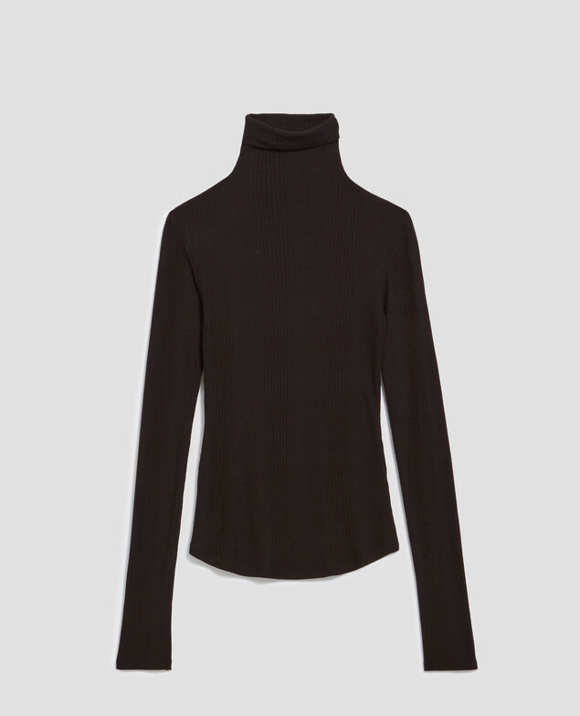 Long-sleeve t-shirt A091 black