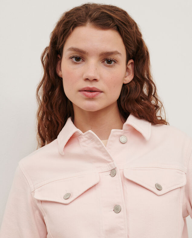 Short denim jacket